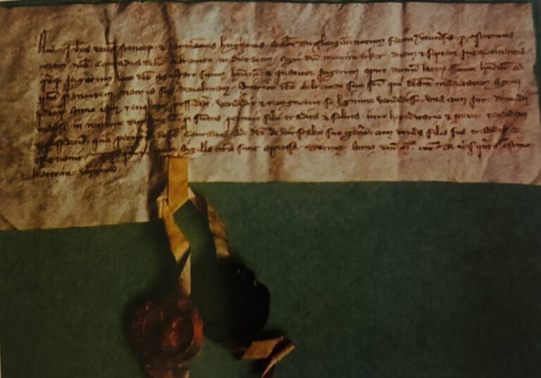 Schöffenurkunde 1335